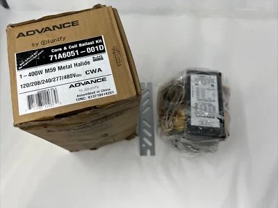 NEW ADVANCE CORE & COIL H.I.D Replacement Kit 71A6051-001D Ballast, 120/480V - Image 1 of 4