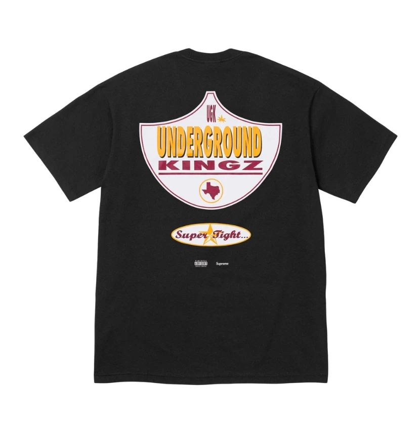 Supreme  White Tee Navy Ｌサイズ Supreme Liquid Tee Navy Men's - FW18 - US