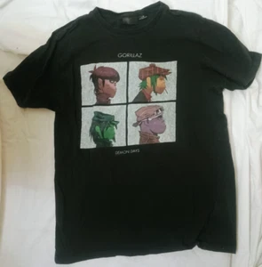 Vintage Y2K Gorillaz "Demon Days" OFFICIAL Faded T-Shirt Herren L - Bild 1 von 5