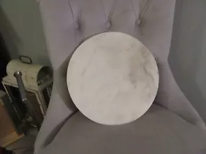 11.5" Marble or Quartz Cake Serving Platter It's Very Heavy and in Great Shape - Picture 1 of 3