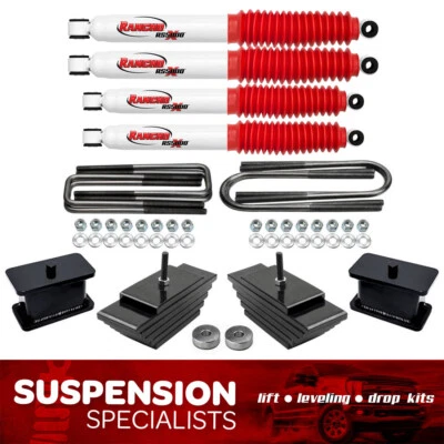 3" Full Lift Kit w/ Rancho Shocks For 1999-2004 Ford F250 F350 4X4 - Image 1 of 4