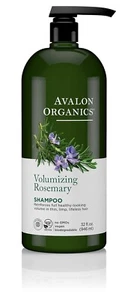 Avalon Organics Volumizing Rosemary Shampoo, Non-GMO and Vegan, 32 fl oz, 946ml - Picture 1 of 5