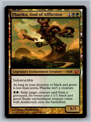 Magic MTG Journey Into Nyx Pharika, God of Affliction #154/165 TCG CCG - Image 1 of 2