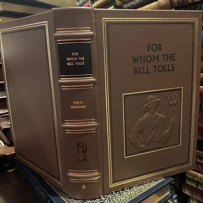 Easton Press: HEMINGWAY: FOR WHOM THE BELL TOLLS: SPAINISH REVOLUTION: 1930s — 第 1/4 张图片