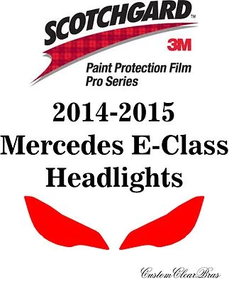 3M Scotchgard Paint Protection Film Pro Series 2015 Mercedes E-Class 400 Sport  - Image 1 of 3