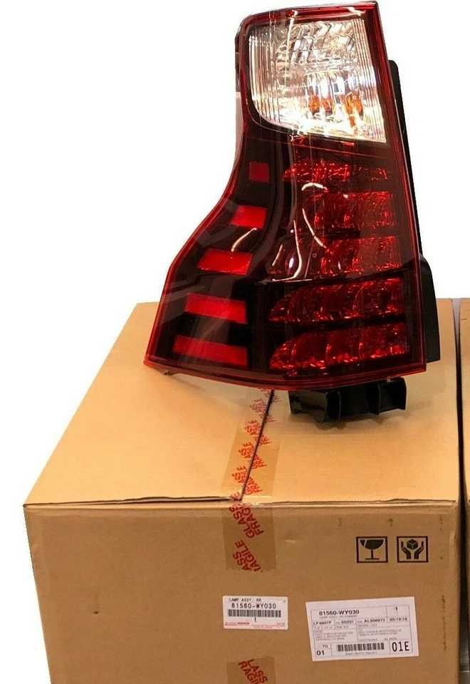 LEXUS OEM FÁBRICA PAQUETE DEPORTIVO AHUMADO CONDUCTOR LUZ TRASERA 2017-2020 GX460  Foto 1 de 1