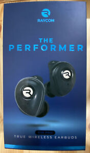 Raycon The Performer E55 True Wireless Earbuds New In Box (Black )