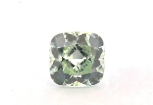 Green Diamond - 1.01ct Natural Loose Fancy Light Green Color GIA Cushion SI1 - Picture 1 of 7