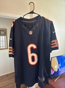Chicago Bears Jay Cutler NFL Jersey Size Large Nike Hand Stitched - Picture 1 of 8