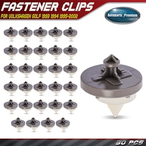 30x 9.5mm Adjustable Door Trim Panel Retainer Clip for Volkswagen Golf 1993-2002 - Picture 1 of 9