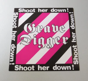 Grave Digger - Shoot Her Down! EP 1st Press 1984 NOISE RARE Accept Running Wild - Picture 1 of 4