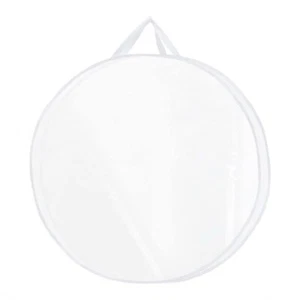 Practical Wreath Storage Bag with Zippers PVC Material Garlands Storage Bag - Picture 1 of 7