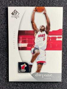 DWYANE WADE 2005-06 SP Authentic Miami Heat #44