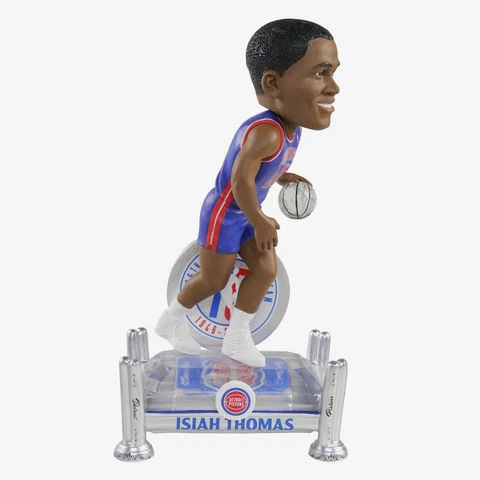 Isiah Thomas Detroit Pistons 75th Anniversary Bobblehead NBA Basketball Cover
