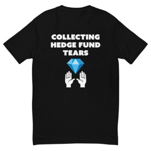 CAMISETA WALLSTREETBETS COLLECTING HEDGEFUND TEARS GAMESTOP SQUEEZE - Imagen 1 de 5