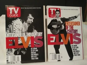 Elvis TV Guides (Lot of 2) Jan. 1-7, 2000/Pre-owned/Used. - Picture 1 of 9