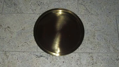 Ikea Deko Tablett Gold Glatt/ Glänzend Durchmesser ca 38 cm *NEU* - Bild 1 von 2