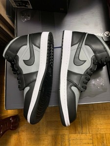 Las mejores ofertas en Jordan 1 Mid Negro Gris | eBay