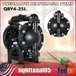 Air-Operated Waste Oil Transfer Pump 35Gpm Pneumatic Dual Diaphragm Pump 120PSI - Bild 1 von 15