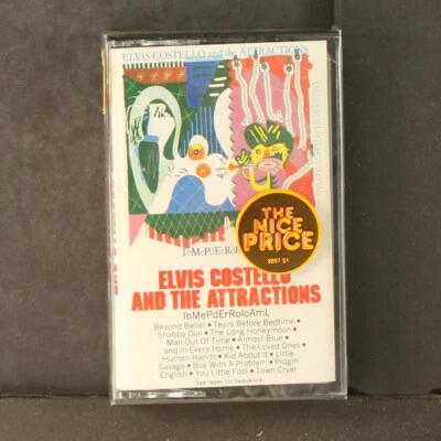 ELVIS COSTELLO & ATTRACTIONS: imperial bedroom COLUMBIA Cassette Sealed - Image 1 of 2