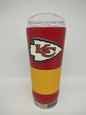 Kansas City Chief's Tumbler 24 oz Vacuum Insulated Beverage Cup Cover