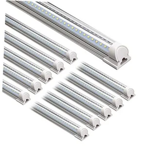 Barrina LED Shop Light, 8FT 72W 9000LM 5000K, Daylight White, 8FT-10Pack-5000K - Picture 1 of 7