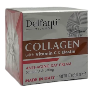 Crema de día antienvejecimiento Delfanti Milano colágeno con vitamina C y elastina 1,7 oz - Imagen 1 de 4