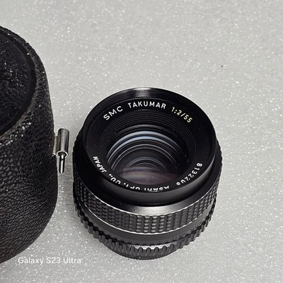 New-Pentax Asahi Super-Multi-Coated SMC Takumar F1:2/55mm, Open Box. - Image 1 of 4