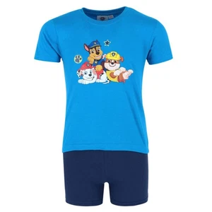 Textiel Trade Boy's Paw Patrol Short Sleeve and Shorts Pajama Set - Picture 1 of 4