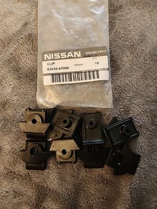 8 Pcs Fender Liner Clip For Nissan Altima Maxima Murano Pathfinder 63848-9Y000 - Bild 1 von 3