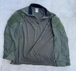 Vertx Recon Combat Shirt OD Green Tactical Ripstop 1/4 Zip Langarm / Herren XL - Bild 1 von 6