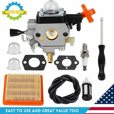 Carburetor Kit For Stihl FS131R HT133 HT131 KM131R FS311 4180 120 0619 AirFilter - Image 1 of 4