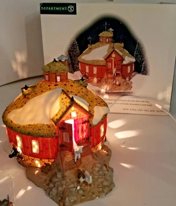 Dept 56 New England Series Whitehill Round Barn New In Box - Picture 1 of 13