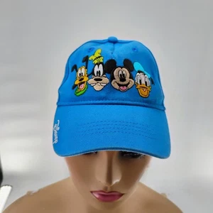 Disney Mickey Mouse Pluto Donald Duck Goofy Cap Sport Beach Sun Hat Visor YOUTH - Picture 1 of 8