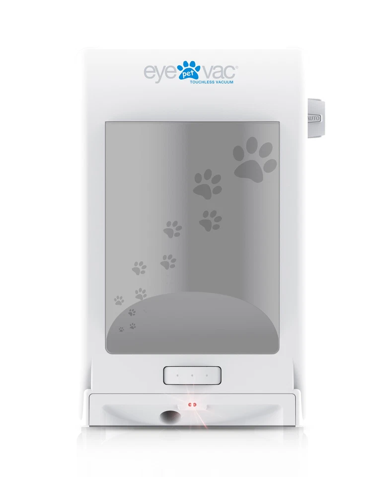 NEW Eyevac EVPRO-PW 1400 Watt Touchless Auto Pet Stationary White Vacuum - Image 1 of 3