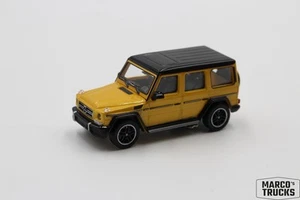 Minichamps Mercedes AMG G65 G-Class 2015 yellow/black 1:87 /MI17 - Picture 1 of 1