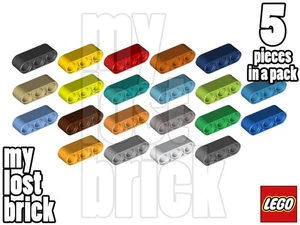 LEGO - Teil 32523 - Technic Balken 1x3 dick (5er Pack) + NEU + FARBE WÄHLBAR - Bild 1 von 22