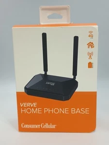 Consumer Cellular Verve Home Phone Base - Black - Zdjęcie 1 z 3