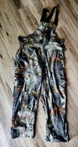 Cabelas Dry Plus Camo RealTree NonInsulated Overalls Bibs Size 3XL Hunting - Picture 1 of 6