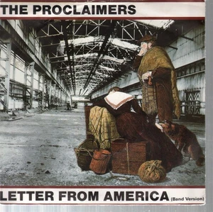Proclaimers Letter From America 7" vinyl UK Chrysalis 1987 in pic sleeve CHS3178 - Picture 1 of 2