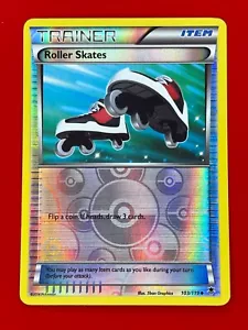 Pokemon TCG Roller Skates 103/119 XY-Phantom Forces Reverse Holo 2014 LP/MP - Picture 1 of 2