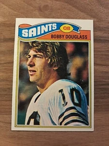 1977 Topps - #307 Bobby Douglass, Saints, Quarterback - Picture 1 of 10