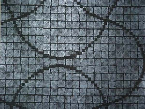 Rasch Tapete Versatile 317069 Retro kleines Fliesenmuster schwarz Papiertapete - Bild 1 von 2