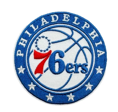 Philadelphia 76ers NBA Basketball Team Logo bestickt zum Aufbügeln Aufnäher - Bild 1 von 3