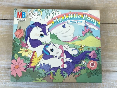 Rompecabezas de 24 piezas My Little Pony de colección 15" x 12 1/2" completo Baby Pony 4569-2 Foto 1 de 4