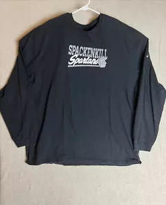 Camisa Adidas Adulto XXL Negra Gris Deletreada Manga Larga Ligera Para Hombre - Imagen 1 de 8