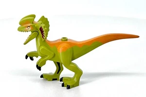 🦖*NEW* Genuine LEGO® Minifigure Dinosaur Dilophosaurus (49413pb01) from 75934 - Picture 1 of 4