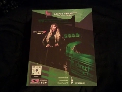 2023 LEAH PRUETT DIRECT CONNECTIONS TOP FUEL NHRA POSTCARD Cover