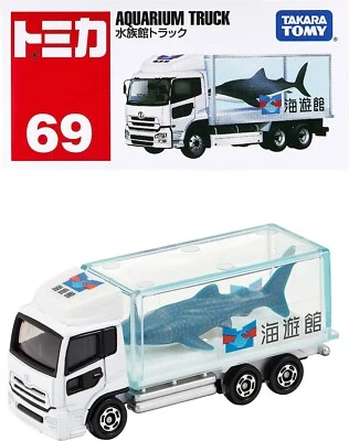Camión acuario Takara Tomy Tomica No.69 Nissan diésel Quon envío gratuito Foto 1 de 4