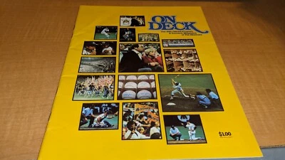 1982 Seattle Mariners Baseball Program Scorecard  - Image 1 of 3